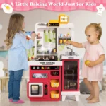 مطبخ Home Kitchen الأصلي – 83 سم مع رف جانبي - Image 5