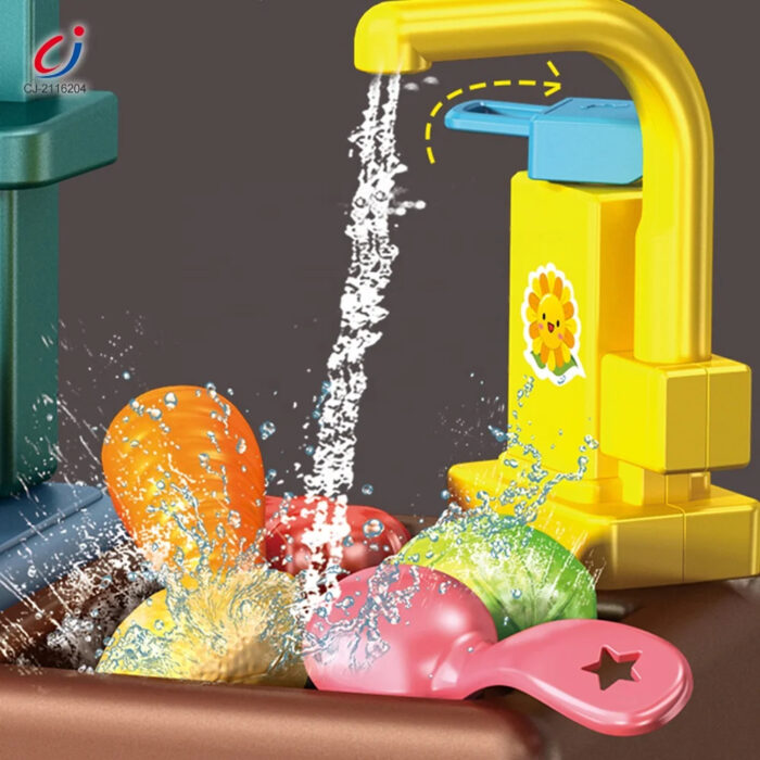 مطبخ أطفال مع كرسي – 64 قطعة - Image 5