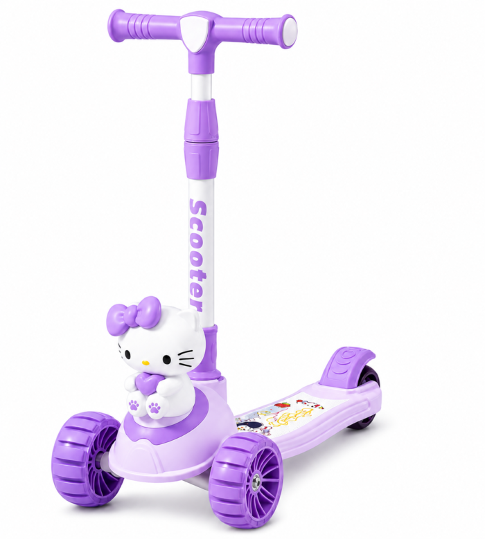 سكوتر أطفال 3 عجلات hello kitty - Image 2