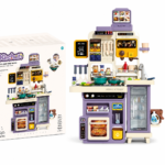 مطبخ الأطفال Kitchen Play Set – بخار، صوت وإضاءة