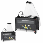 سرير أطفال Kidilo P07 متعدد الوظائف 3 في 1