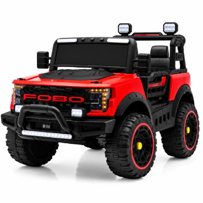 ⁦سيارة أطفال كهربائية جيب POBO دفع رباعي 4×4⁩ - الصورة ⁦2⁩