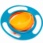 وعاء الطعام الدوّار المانع للانسكاب للأطفال (Gyro Bowl 360°)