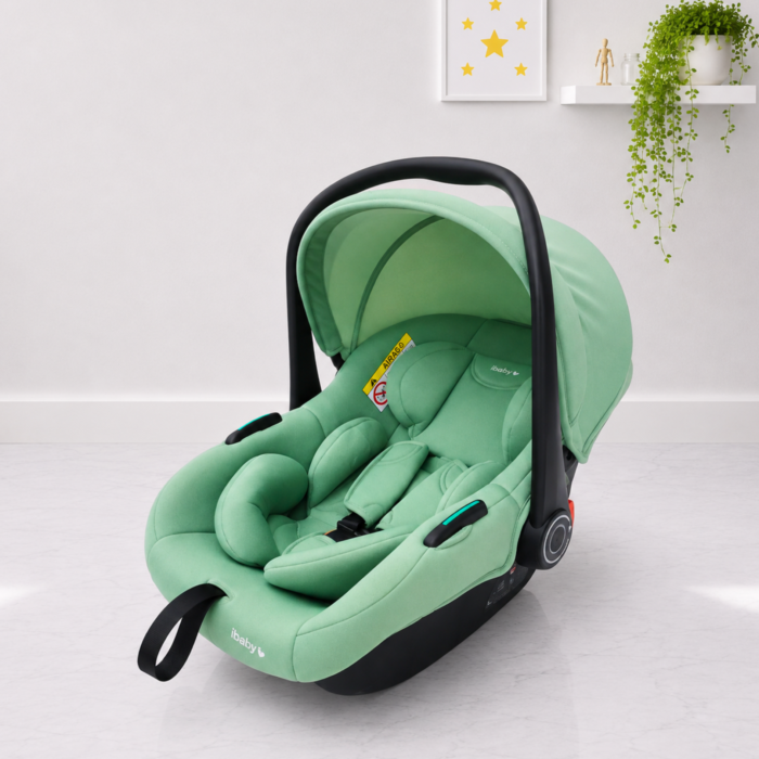 ⁦كوت كارسيت iBaby C8 – فرش طبقات مدعم، أمان عالي، وحمل مريح في كل مشوار⁩ - الصورة ⁦5⁩