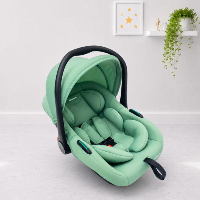 ⁦كوت كارسيت iBaby C8 – فرش طبقات مدعم، أمان عالي، وحمل مريح في كل مشوار⁩ - الصورة ⁦4⁩