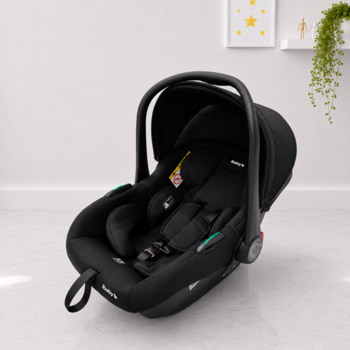 ⁦كوت كارسيت iBaby C8 – فرش طبقات مدعم، أمان عالي، وحمل مريح في كل مشوار⁩ - الصورة ⁦2⁩