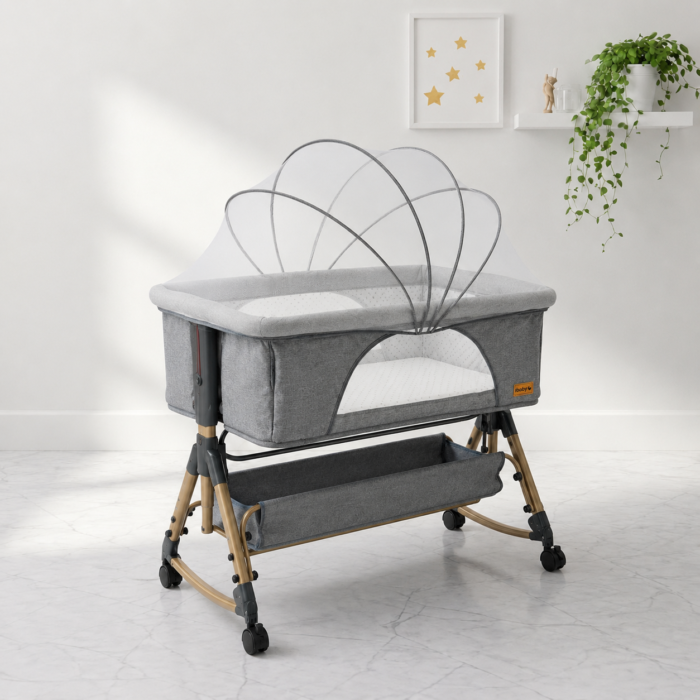 ⁦تخت الأطفال المبتكر iBaby Z1 – راحة، أمان، وأناقة لمراحل النمو الأولى⁩ - الصورة ⁦4⁩