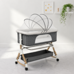 ⁦تخت الأطفال الفاخر iBaby Z2 – فرش داخلي مخمل⁩ - الصورة ⁦2⁩