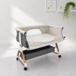 ⁦تخت الأطفال الفاخر iBaby Z2 – فرش داخلي مخمل⁩ - الصورة ⁦4⁩