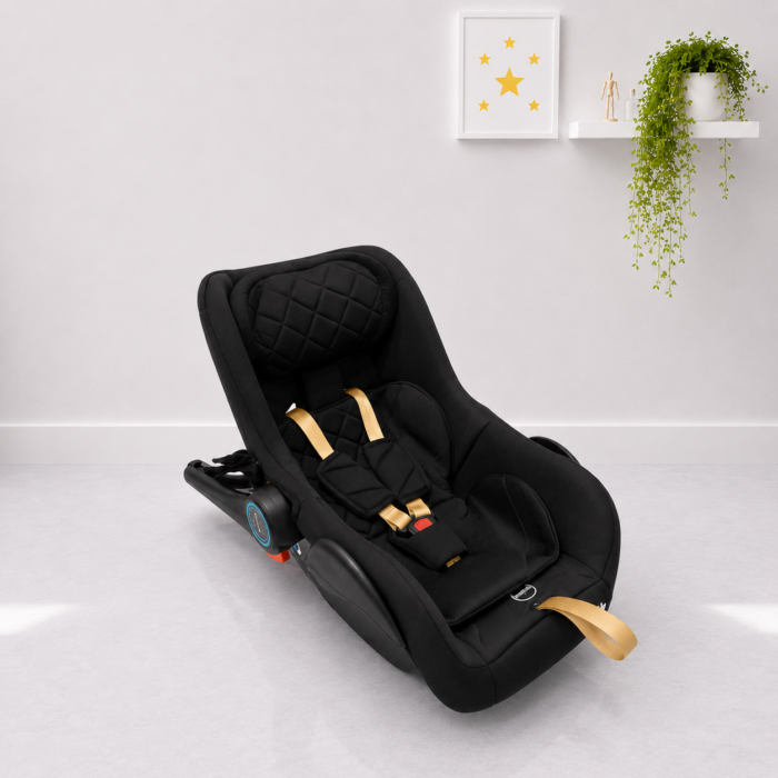 ⁦كوت كارسيت المواليد iBaby C7 – قاعدة سفلية للقدمين، فرش طبقات مدعم، وأمان متكامل⁩ - الصورة ⁦4⁩