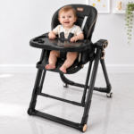⁦كرسي طعام أطفال iBaby GHL4 مع هزاز كهربائي ومستويات ارتفاع⁩ - الصورة ⁦3⁩